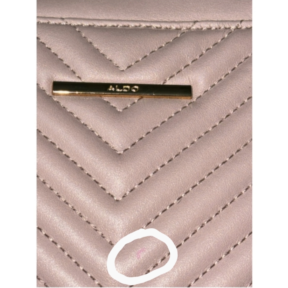 Aldo Pink Crossbody Bag with Tassel, EUC - Picture 9 of 9